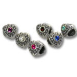 Design Heart Spacer Bead