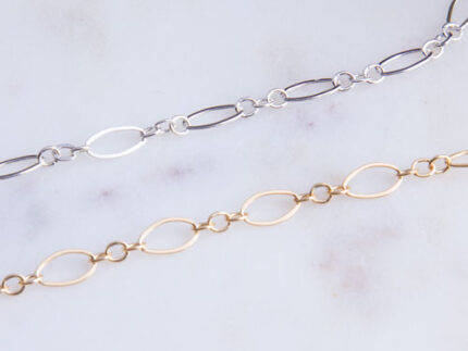 Silver Oval Chain
