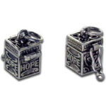 Sterling Silver Prayer Box Charm