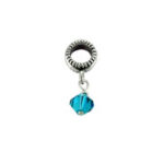 Spacer Bead with 6mm Crystal