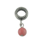 Spacer Bead with 6mm Coral Bead
