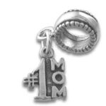 Spacer Bead with #1 Mom