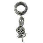 Spacer Bead with Rose