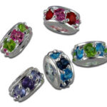 Round Crystal Spacer Bead