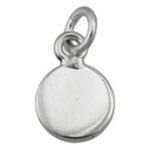 Wholesale Sterling Silver Engraveable Disc Charm