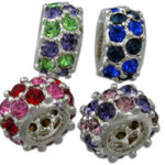Cubic Zirconia Spacer Bead