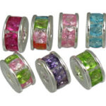 Oval Cut Cubic Zirconia(CZ) Spacer Bead