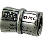 Spacer Bead shaped as Diploma