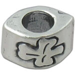 Spacer Bead with a Clover