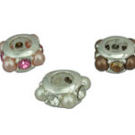 Pearl and Crystal Spacer Bead
