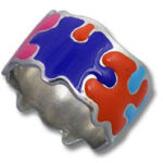 Multi Color Autism Ring