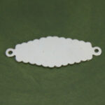 Silver Design Oval Stamping Blank