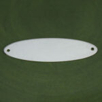 Silver 29mm Oval Stamping Blank