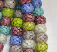 Multi Color Lampwork Glass Beads Multi Color Lampwork Glass Beads