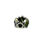 Peridot Cubic Zirconia Spacer Bead