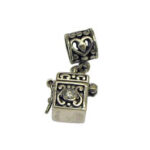 Silver Spacer with Prayer Box