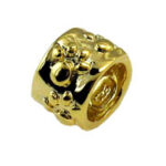 Gold Vermeil Paw Print