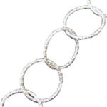 Circle Silver Chain