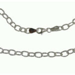 16" Shiny Oval Link Necklace