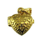 Vermeil Prayer Box Heart Charm