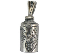 Round Cylindrical Prayer Box