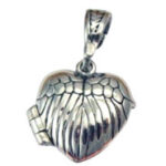 Silver Angel Wing Locket