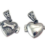 Silver Dog Bone Locket