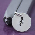 5mm Treble Clef Music Stamp Tool