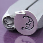 6mm Moon Face Design Stamp Tool