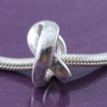 Awareness Ribbon Spacer Bead