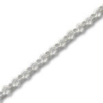 Rolo Silver Chain By The Foot