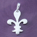 Sterling Silver Fleur De Lis Charm