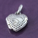 Silver Small Design Heart Locket