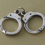 Large Handcuffs Charm