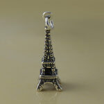 Silver Eiffel Tower Charm