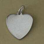 Engraveable Heart Charm