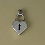 Lock Heart Charm
