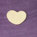 Gold Filled Tiny Heart Blank