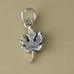 Tiny Maple Leaf Charm