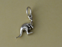 Tiny Kangaroo Charm