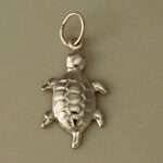 Gold Filled Turtle Charm