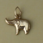 Gold Filled Elephant Charm