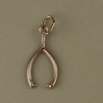 Gold Filled Wishbone Charm