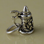 Silver Small Beer Stein Charm