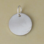 Silver 11mm Round Stamping Disc