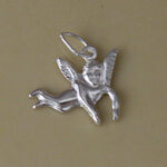 Silver Angel Charm