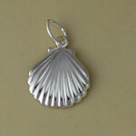 Silver Seashell Charm