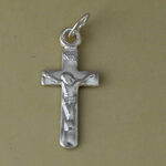 Silver Medium Crucfix Charm