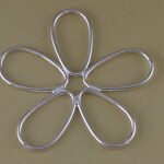 Large Cutout Flower Pendant