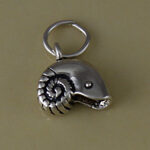 Silver Shell Charm